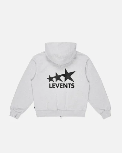 Levents® Signature Logo Heavyweight Relaxed Hoodie Zip