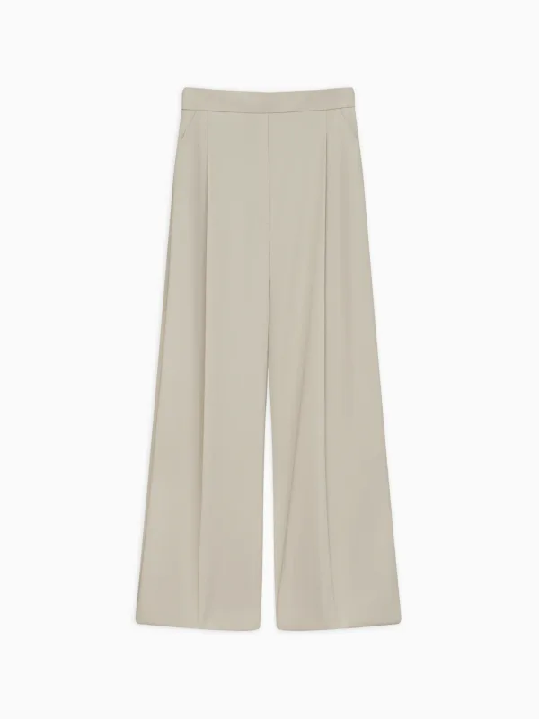 Richie Trousers in Cotton Satin