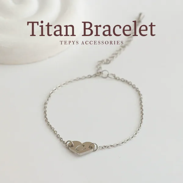 Lắc Tay Heart-Wording Titan
