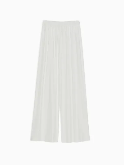 Corine Wide-Leg Trousers in Cotton