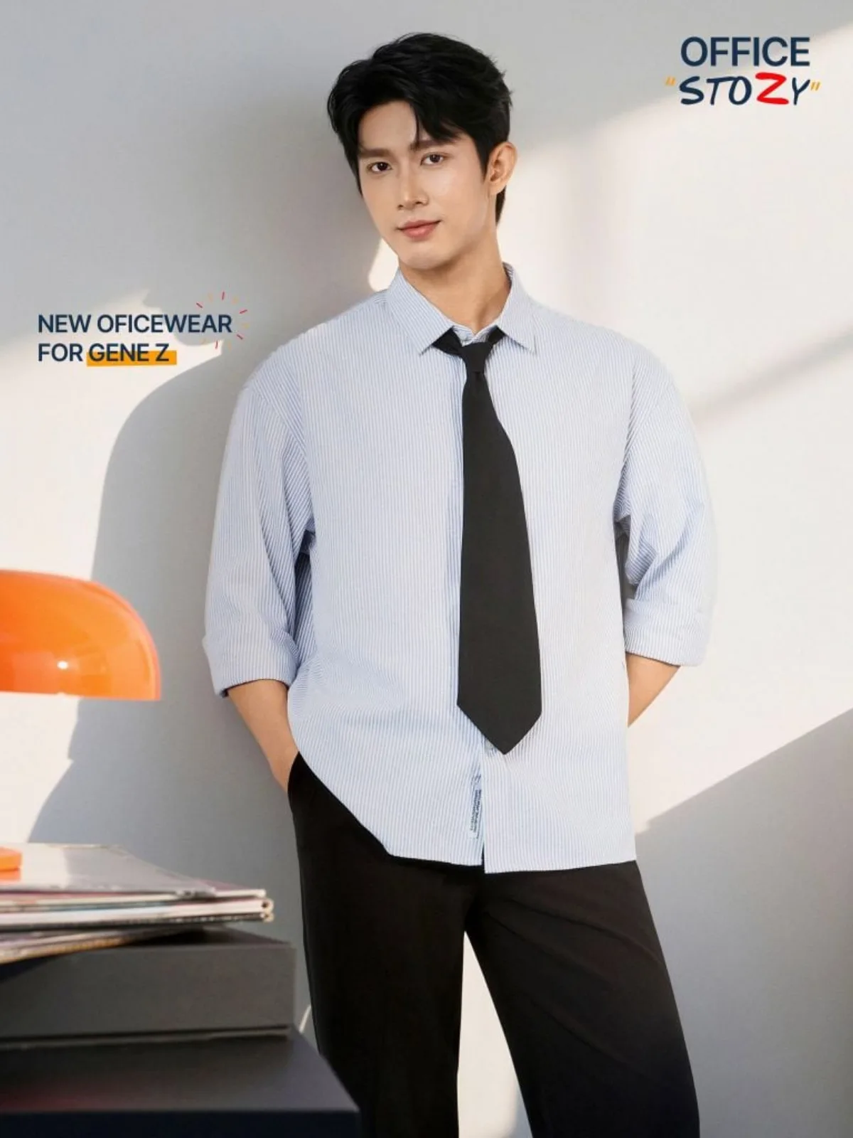 Áo Sơ Mi Nam ICONDENIM Tay Dài Urban Stripe Form Relaxed SMID0364