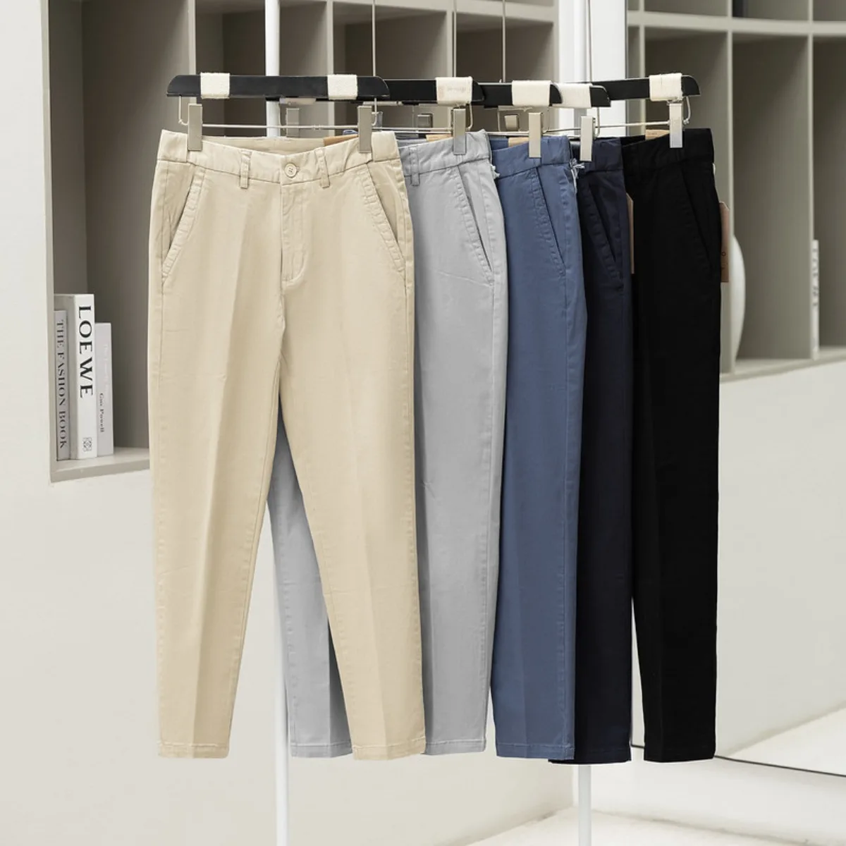 Quần kaki nam PERFORMANCE PANTS TORANO dài basic cạp tender túi lé , form chuẩn FABK001