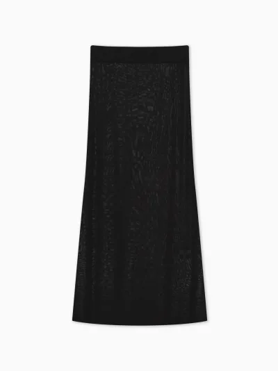 Sasha Skirt in Knitted Silk