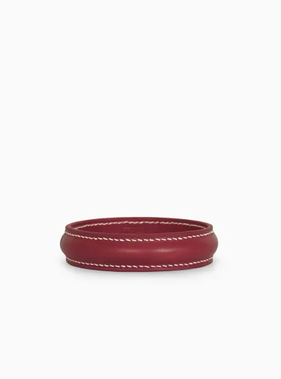 Aion Bangle in Leather