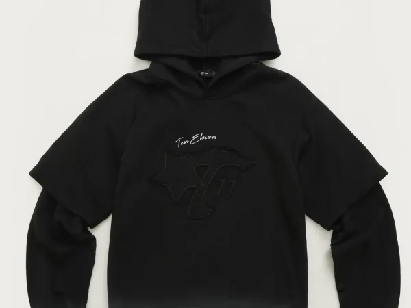 Áo hoodie nam hình in. Loose