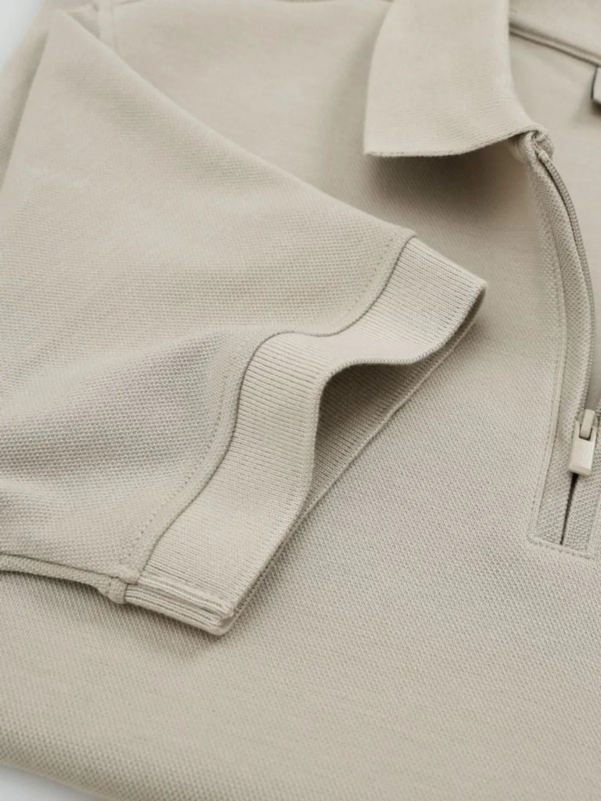Áo Polo Nam ICONDENIM Quarter Zip Form Regular PLID0281