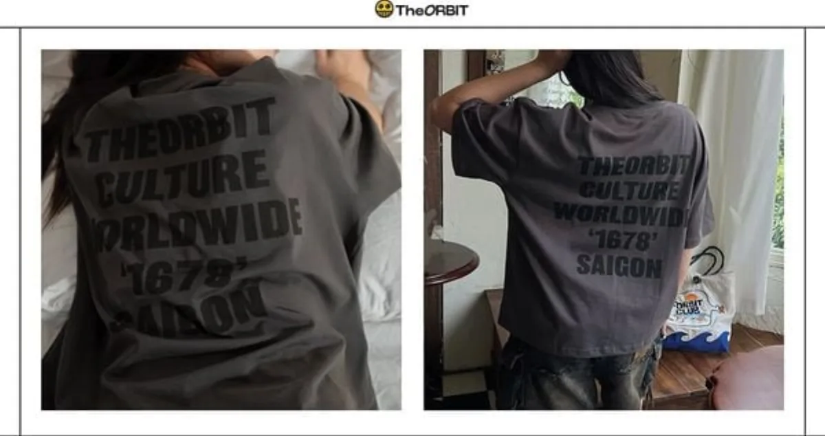 Áo Thun Nanm Nữ The ORBIT 1678 Tee - Local Brand Chính Hãng
