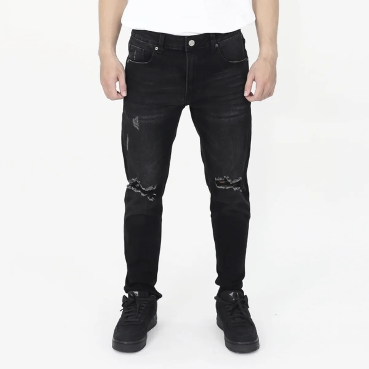 Quần NOWSAIGON Distressed Stretch Skinny Jeans - Local Brand Chính Hãng