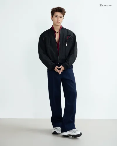 MANI BOMBER- BLACK