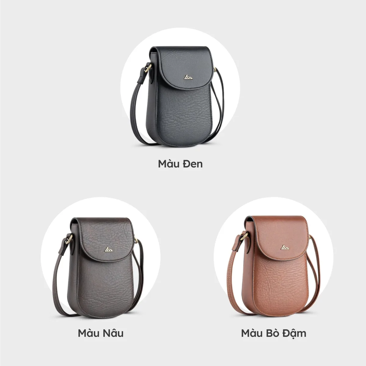 Túi Lata (Thời trang nữ đi chơi cỡ nhỏ - Túi đeo chéo da HN122)