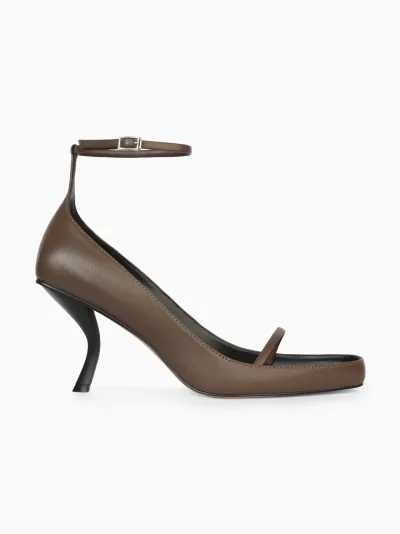 Barque Shoes in Nappa Leather Brown
