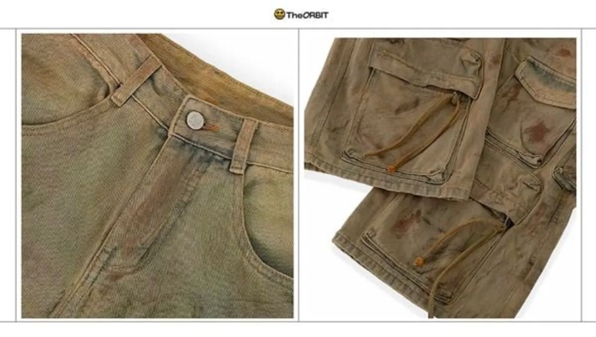 Quần Baggy Nam Nữ THE ORBIT SKIPPING JEANS - Local Branh Chính Hãng