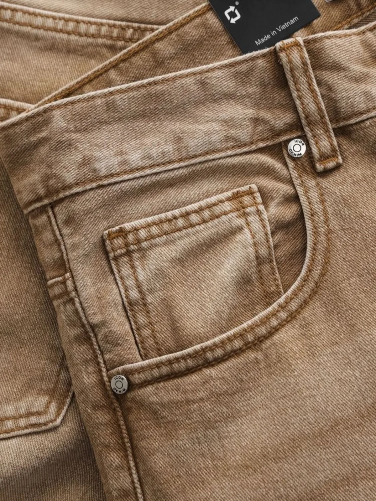 Quần Jeans Nam ICONDENIM Dune Form Straight QJID0280