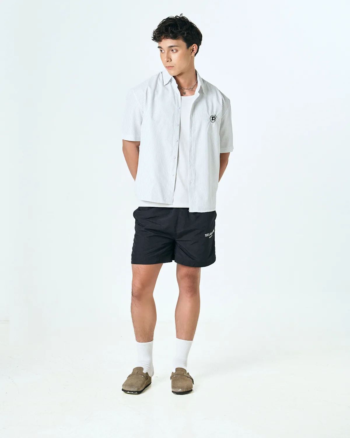 Quần Shorts Gió Teelab Alter Essentials Shorts SH006