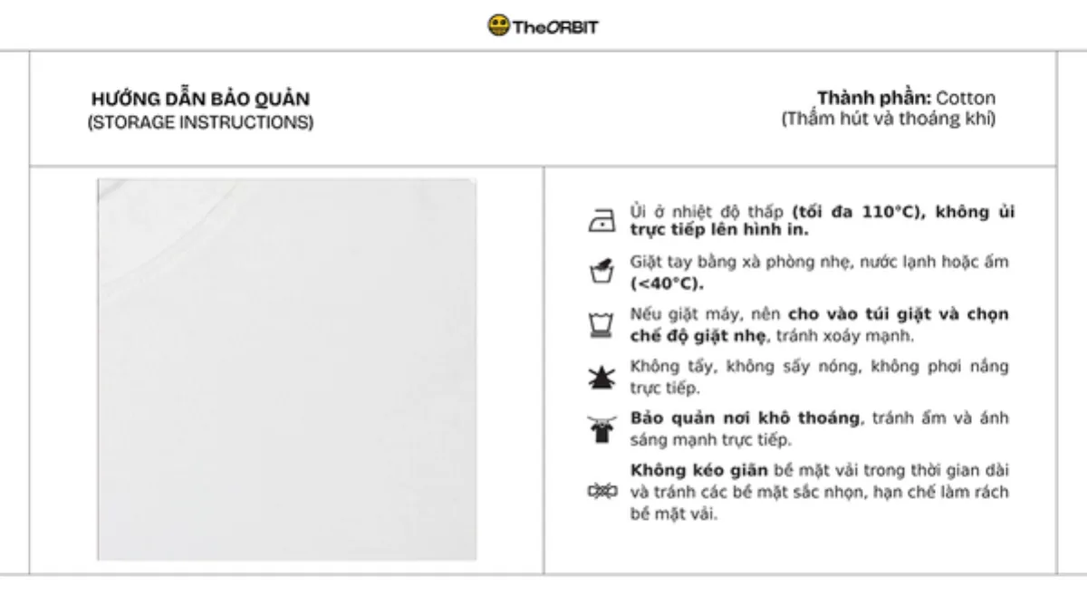 Áo thun nam nữ The ORBIT - ORBIT Blank Tee - Local Brand Chính Hãng
