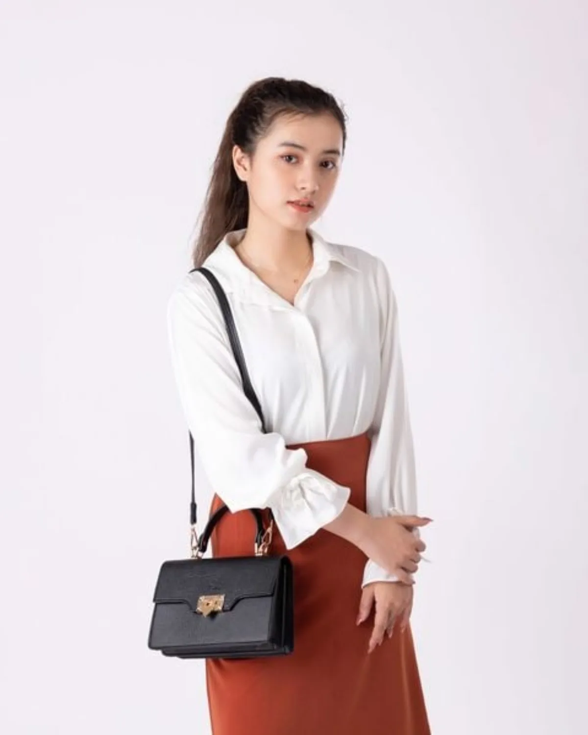 Túi Lata (Thời trang nữ đi chơi size 21 - Túi đeo chéo nữ HN89)