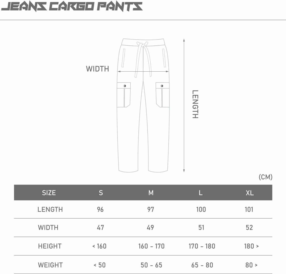 Quần dài NEEDS OF WISDOM Jeans Cargo Pants - Local Brand Chính Hãng