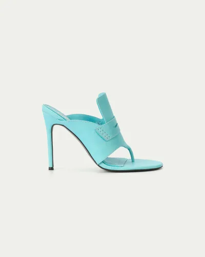 Downhill Stiletto Mules