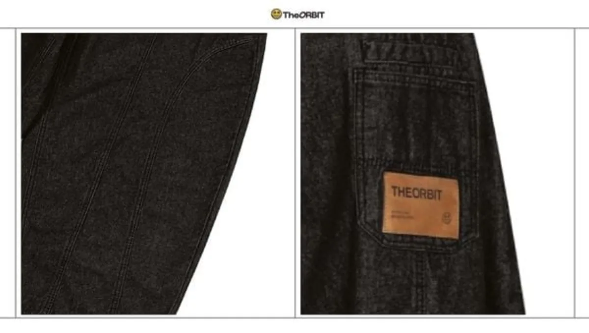 Quần Jean Denim Nam Nữ The ORBIT DUST KIT BOT - Local Brand Chính Hãng