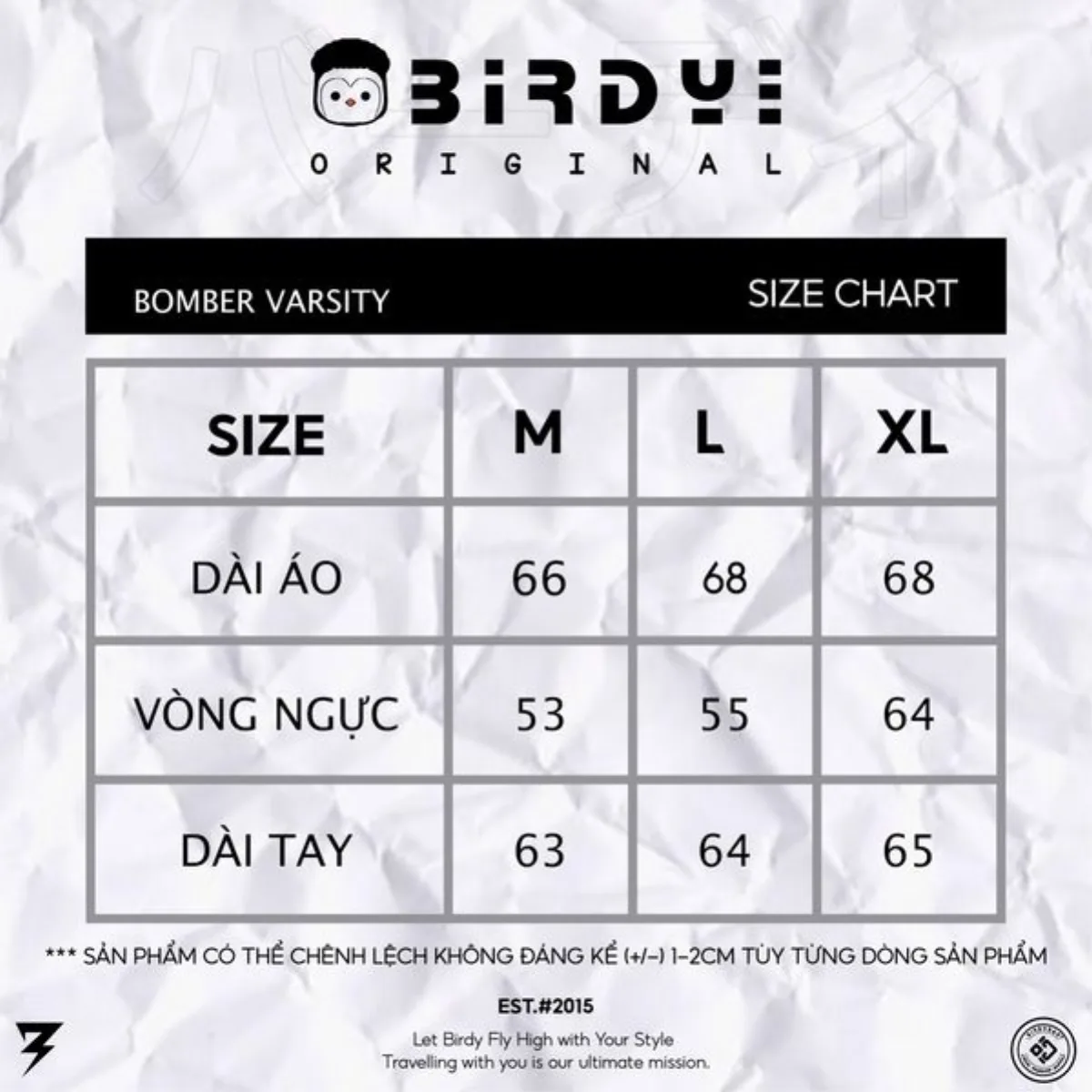 Áo khoác nỉ varsity jacket nam nữ local brand BIRDY Base Varsity Jacket màu nâu