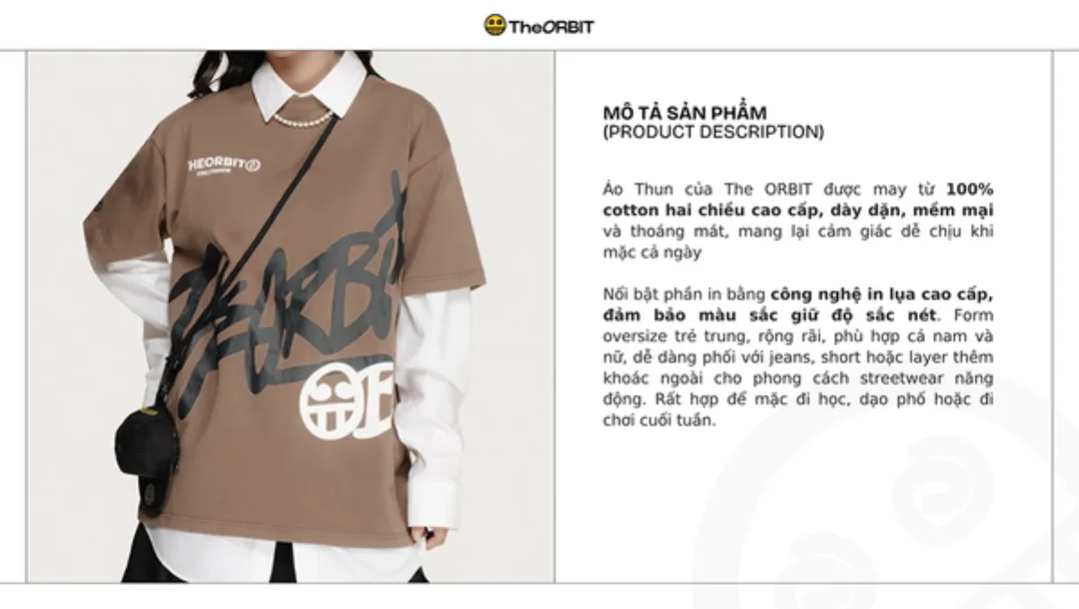 Áo thun nam nữ The ORBIT - Dark Fragment Tee Cotton - Local Brand Chính Hãng