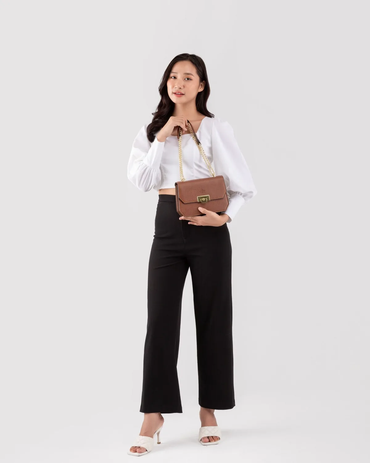 Túi Lata (Thời trang nữ đi chơi size 18 - Túi đeo chéo da HN94)