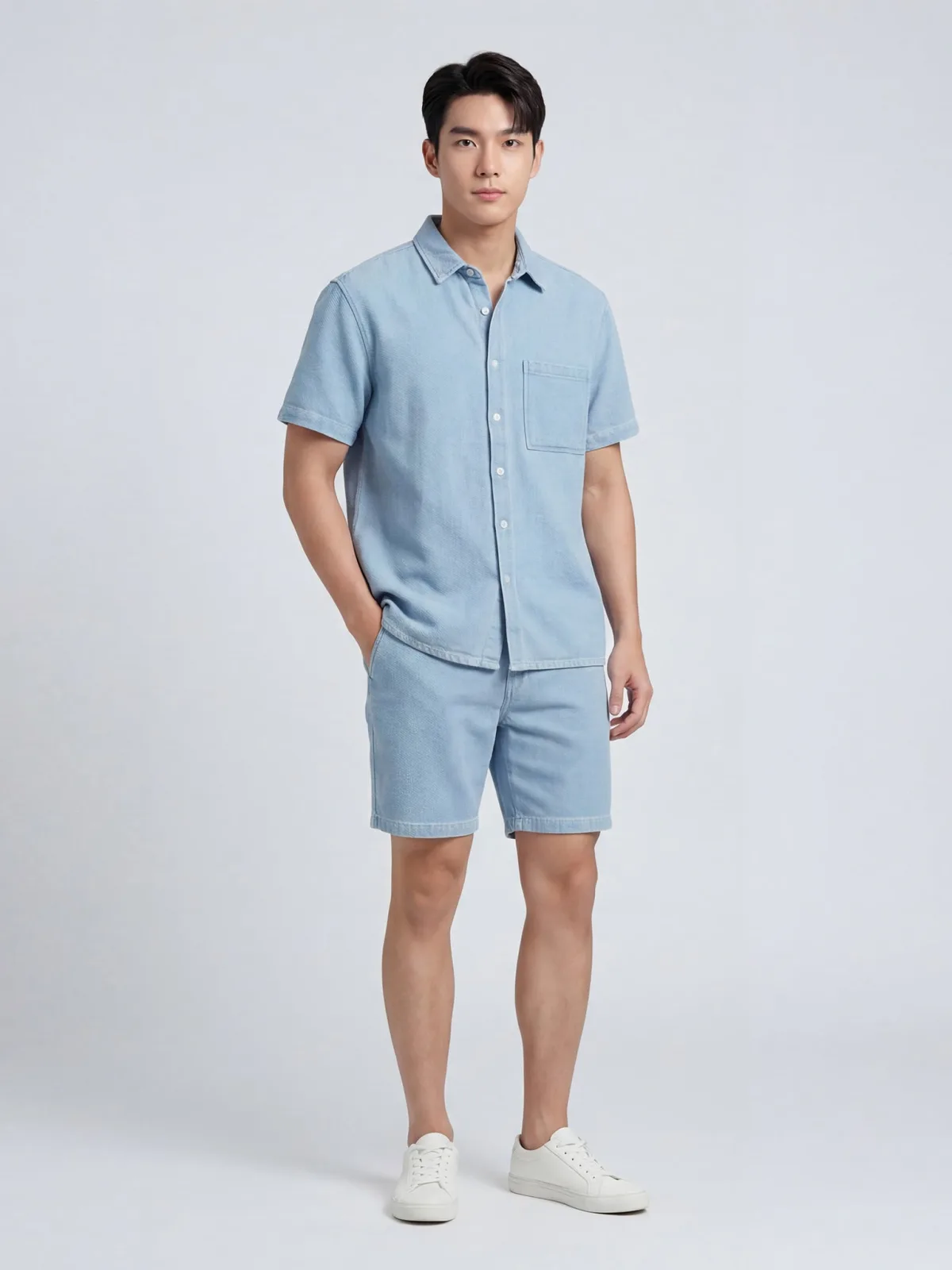 Set Đồ Jean Nam ICONDENIM Lunary Form Boxy SEID0104