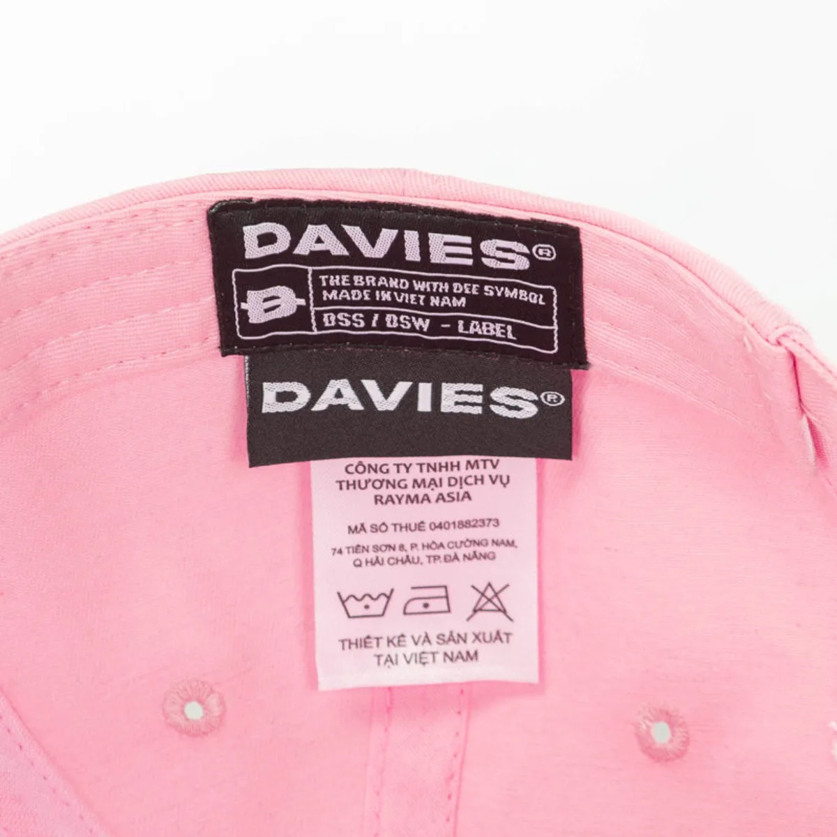 Mũ lưỡi trai nam nữ DAVIES đẹp thêu nhiều màu nón local brand Davies Simple Cap |HAT05