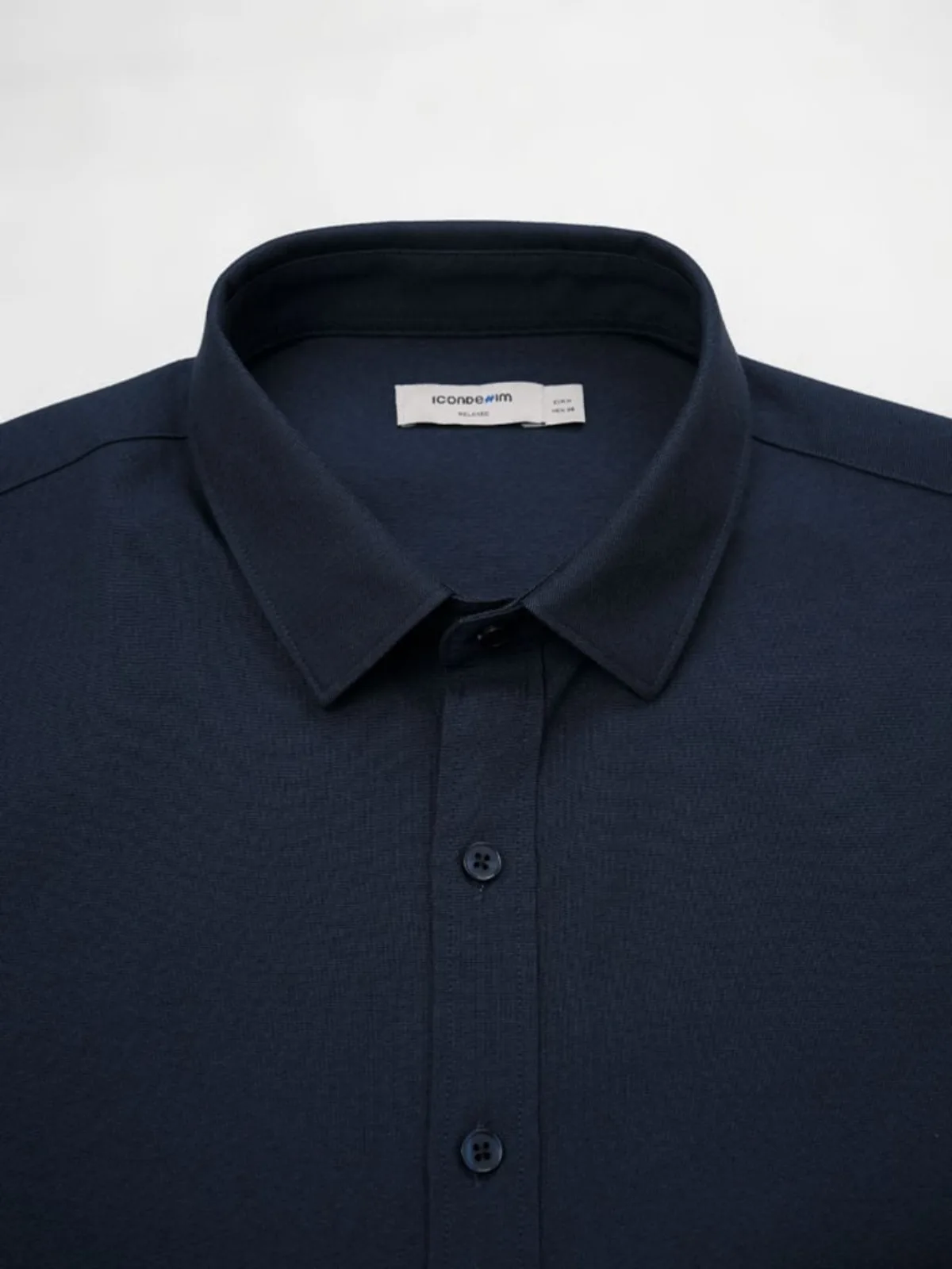 Áo Sơ Mi Nam ICONDENIM Tay Dài Workday Ease Form Relaxed SMID0363