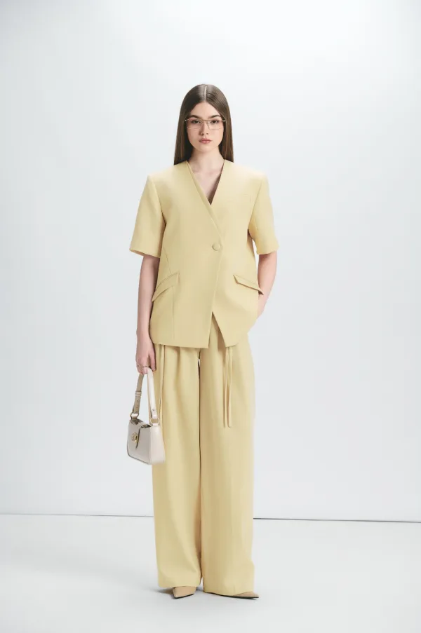 Layar Blazer - Yellow Pastel