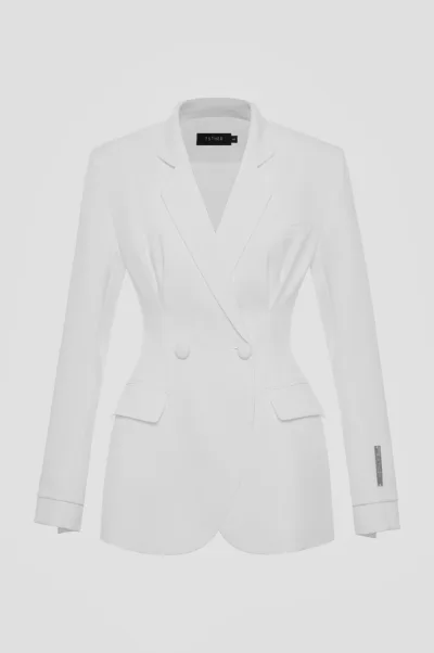Alix Blazer - White