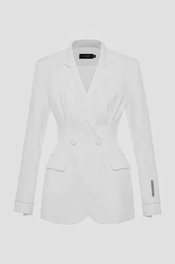Alix Blazer - White