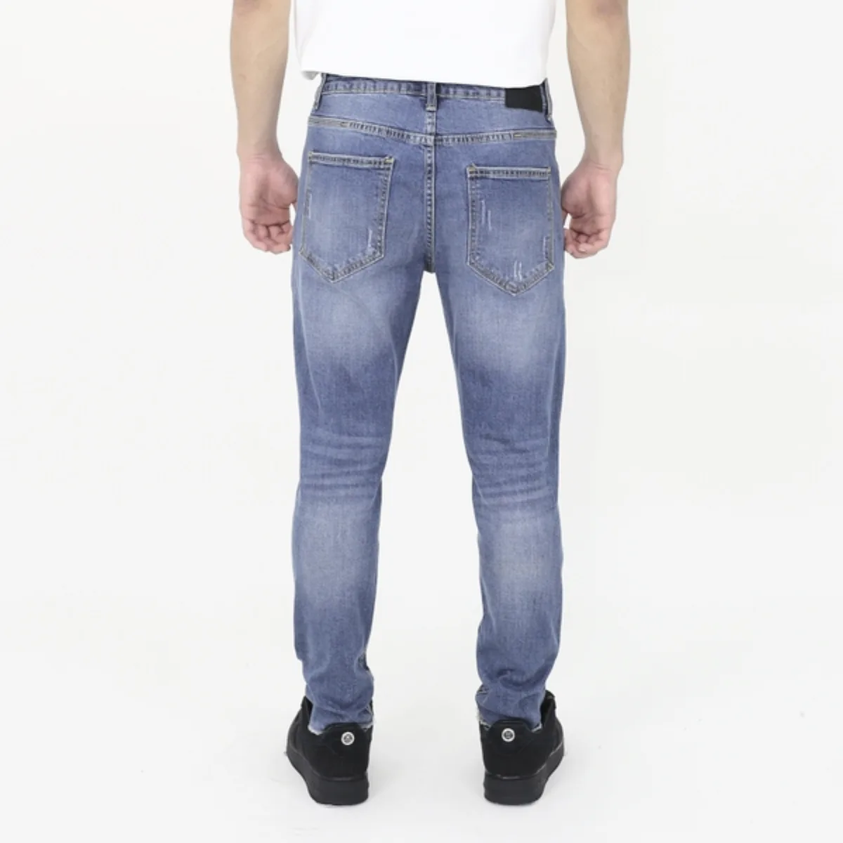 Quần NOWSAIGON Distressed Stretch Skinny Jeans - Local Brand Chính Hãng