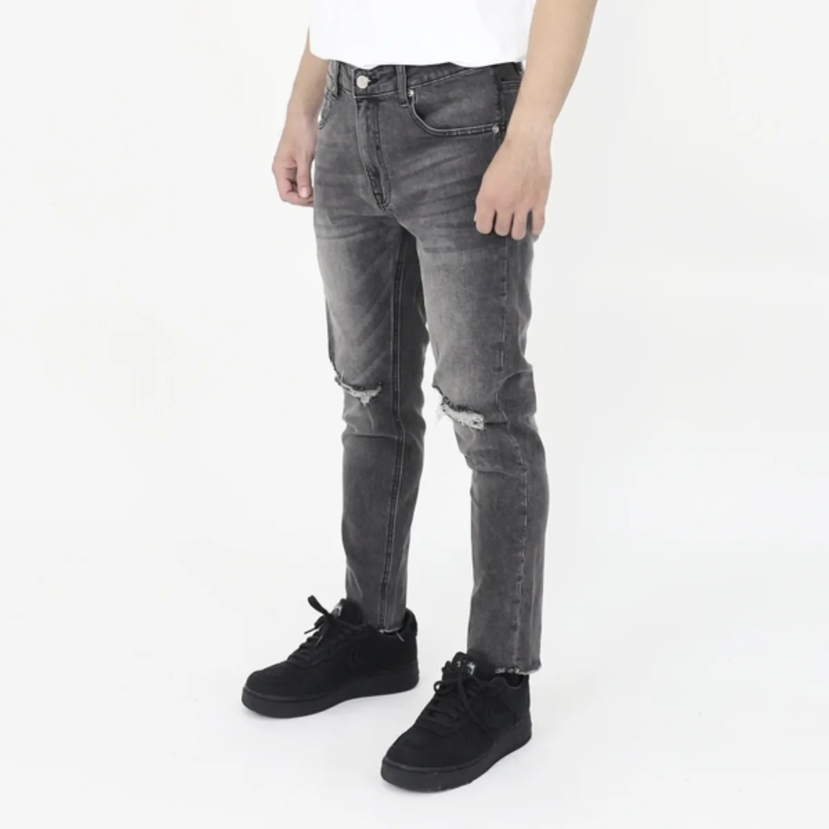 Quần NOWSAIGON Distressed Stretch Skinny Jeans - Local Brand Chính Hãng