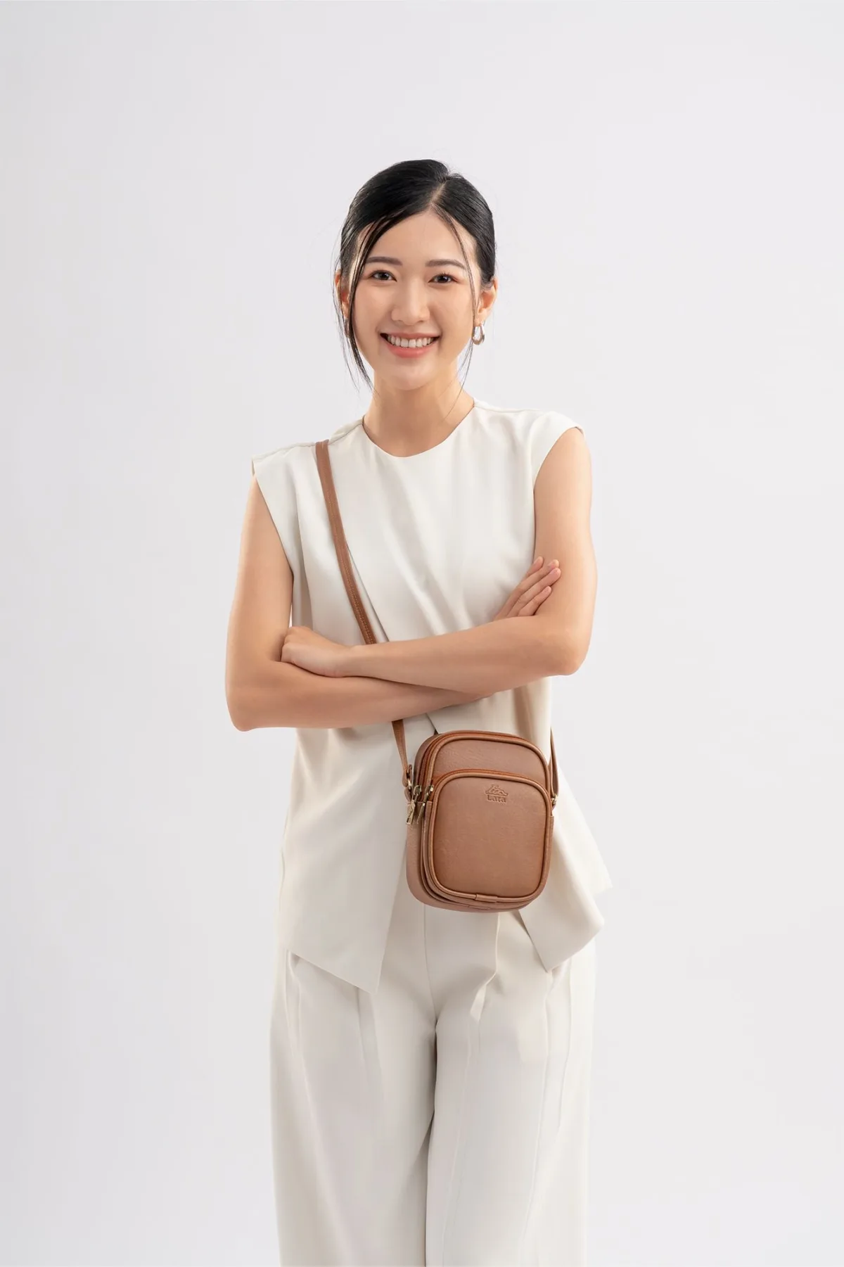 Túi Lata (Thời trang nữ đựng điện thoại mini - Túi đeo chéo da HN117)