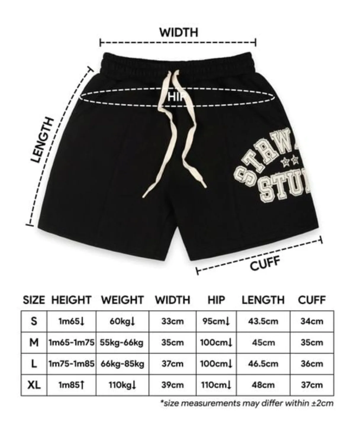 QUẦN SWE ARC SWEATSHORTS - BLACK