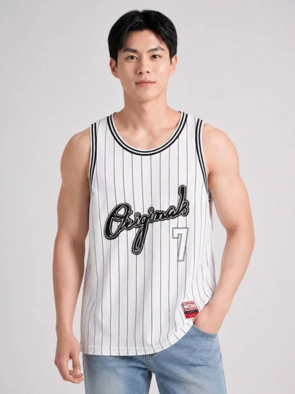 Áo Tanktop Nam ICONDENIM Blackcourt Form Relaxed TTID0048