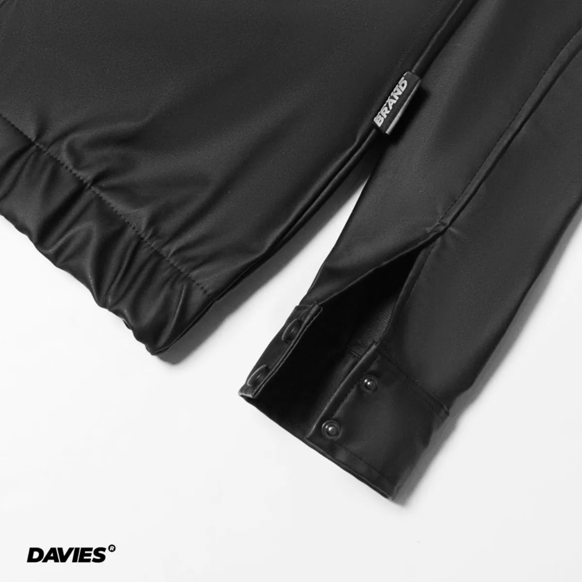 Áo khoác da nam nữ form rộng DAVIES Oversized Leather Jacket local brand | D15-AK35