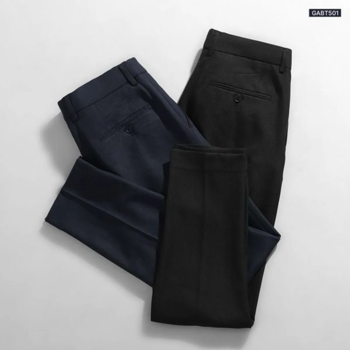Quần âu PREMIUM TROUSERS TORANO slimfit trơn cạp trơn thêu logo háng khuẩn và chống bám bẩn GABT501