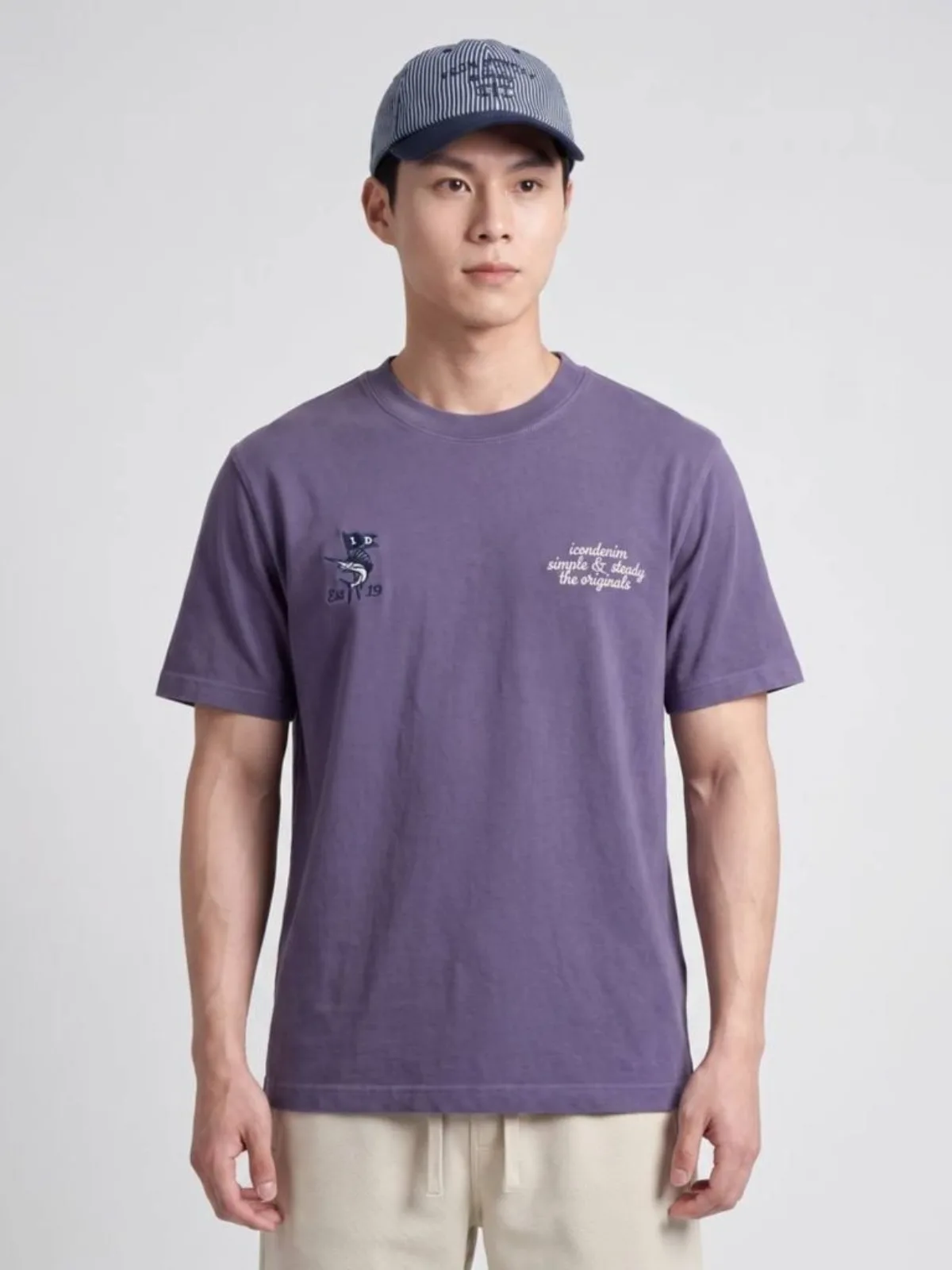 Áo Thun Nam ICONDENIM Fishing Form Regular ATID0754