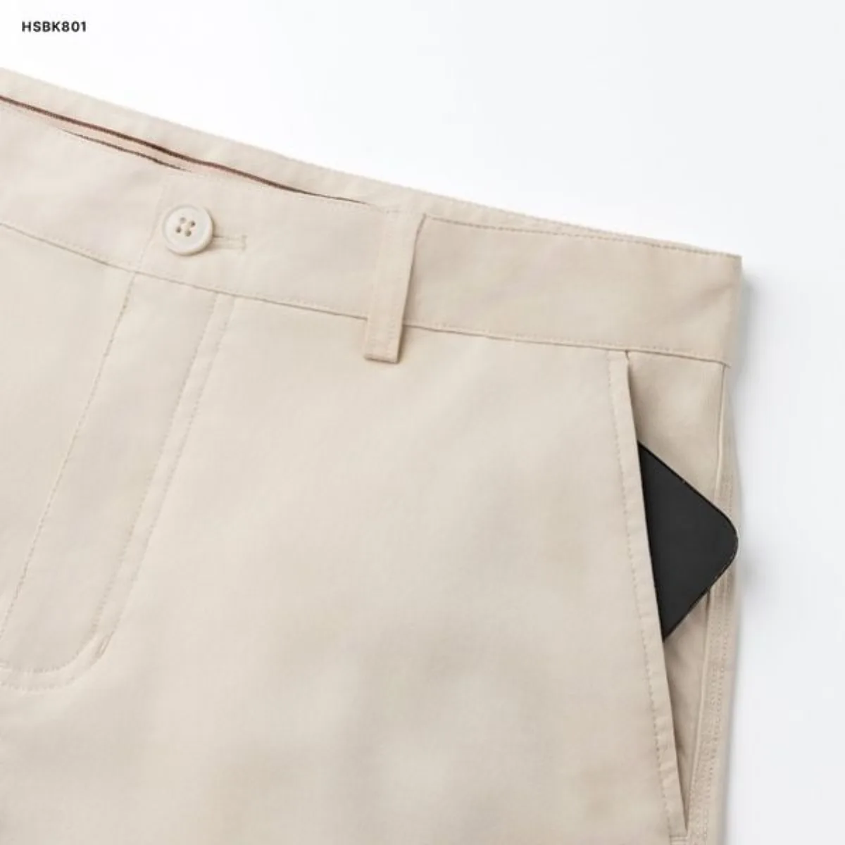 Quần short khaki nam SMART COMFORT SHORTS TORANO dáng Basic Co Giãn, Thoáng Mát, Trẻ Trung HSBK801