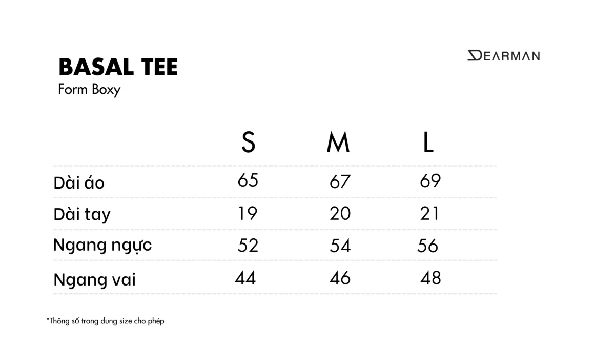 BASAL TEE- BLACK