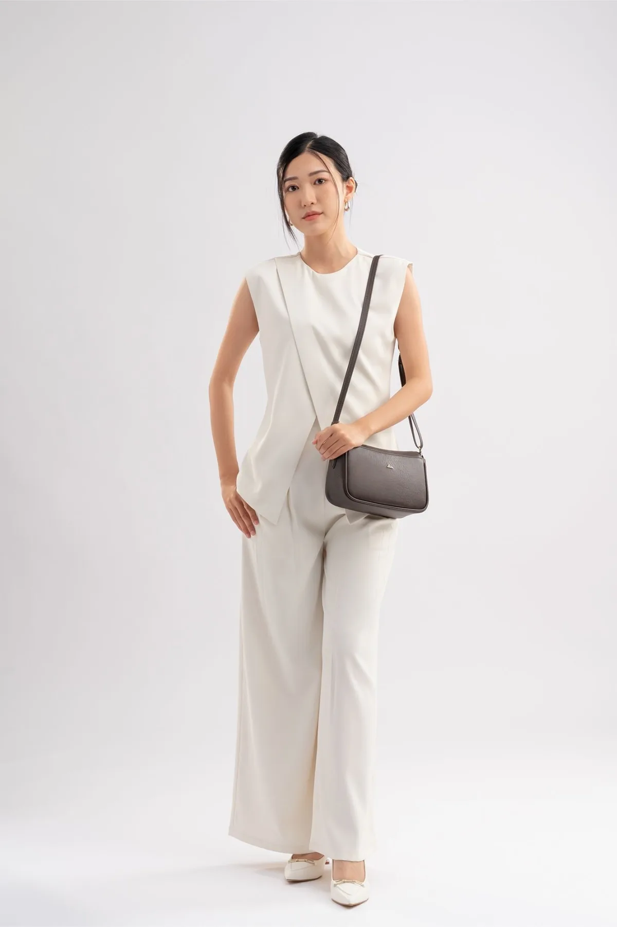 Túi Lata (Thời trang nữ đi chơi dáng ngang - Túi đeo chéo da HN116)