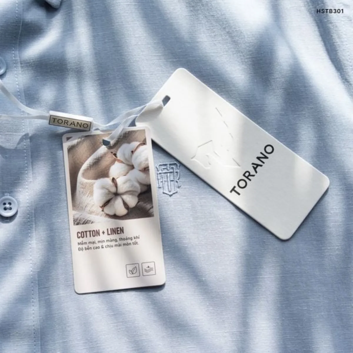Sơ mi ngắn tay SMART LINEN SHIRT TORANO trơn premium thiết kế gọn gàng hiện đại, thoáng khí HSTB301