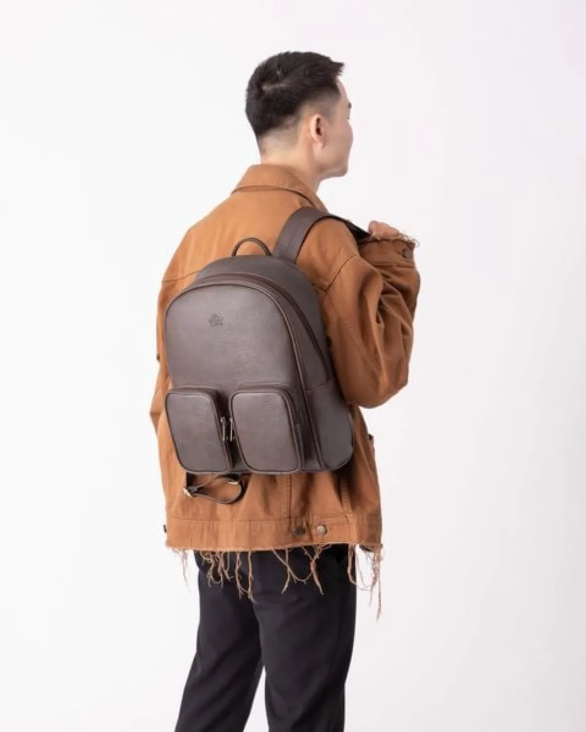 Balo Lata (Thời trang nam đựng laptop cỡ trung - Balo da BAL48)