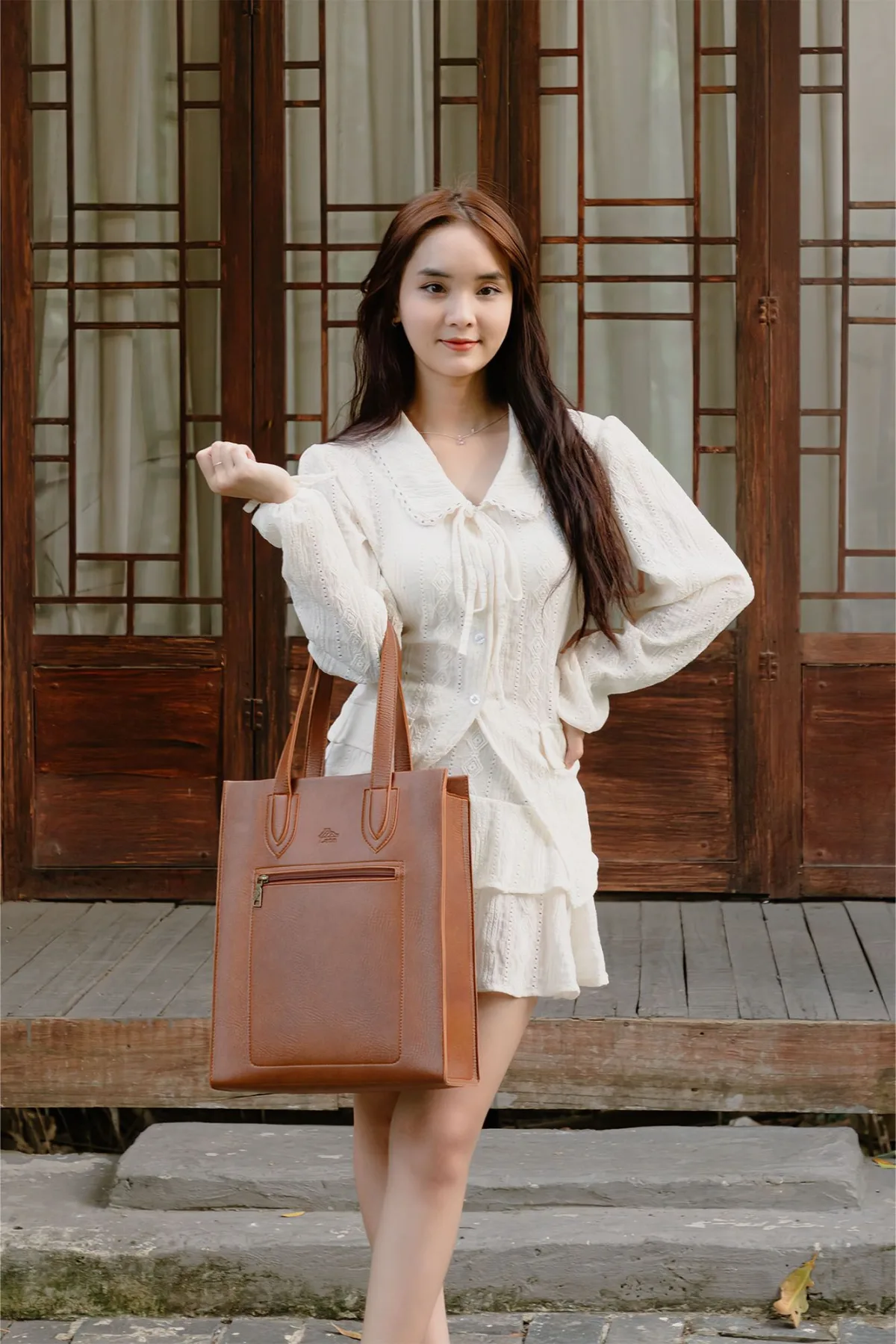 Túi Lata (Thời trang nữ đi làm cỡ lớn - Túi xách da TX17)