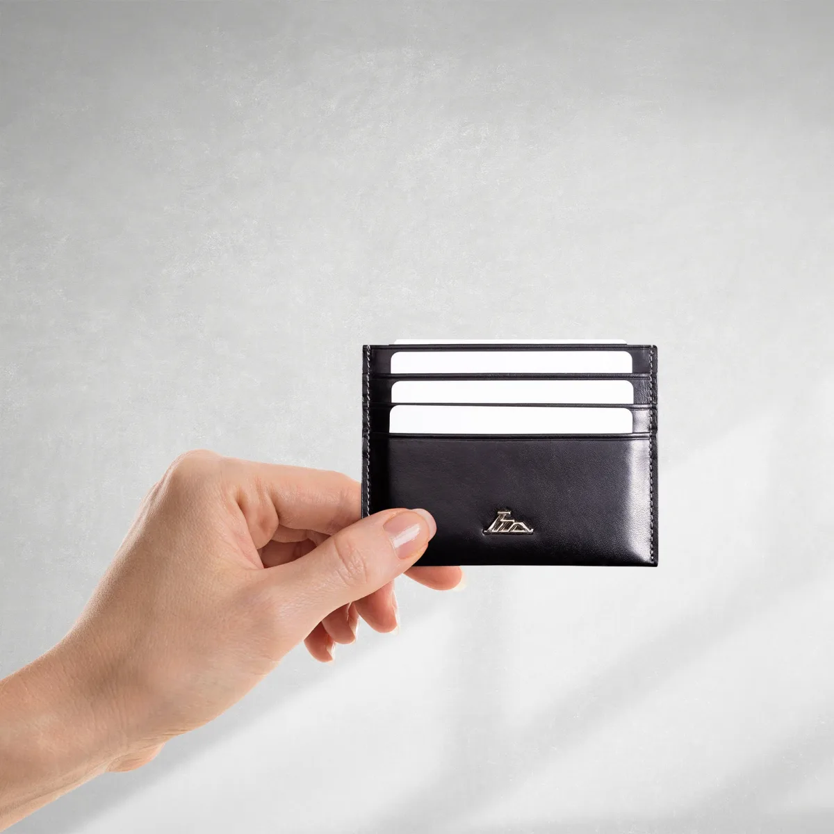 Ví nam da bò Lata (Thời trang nam đựng namecard cỡ nhỏ - Ví da thật LVN111)