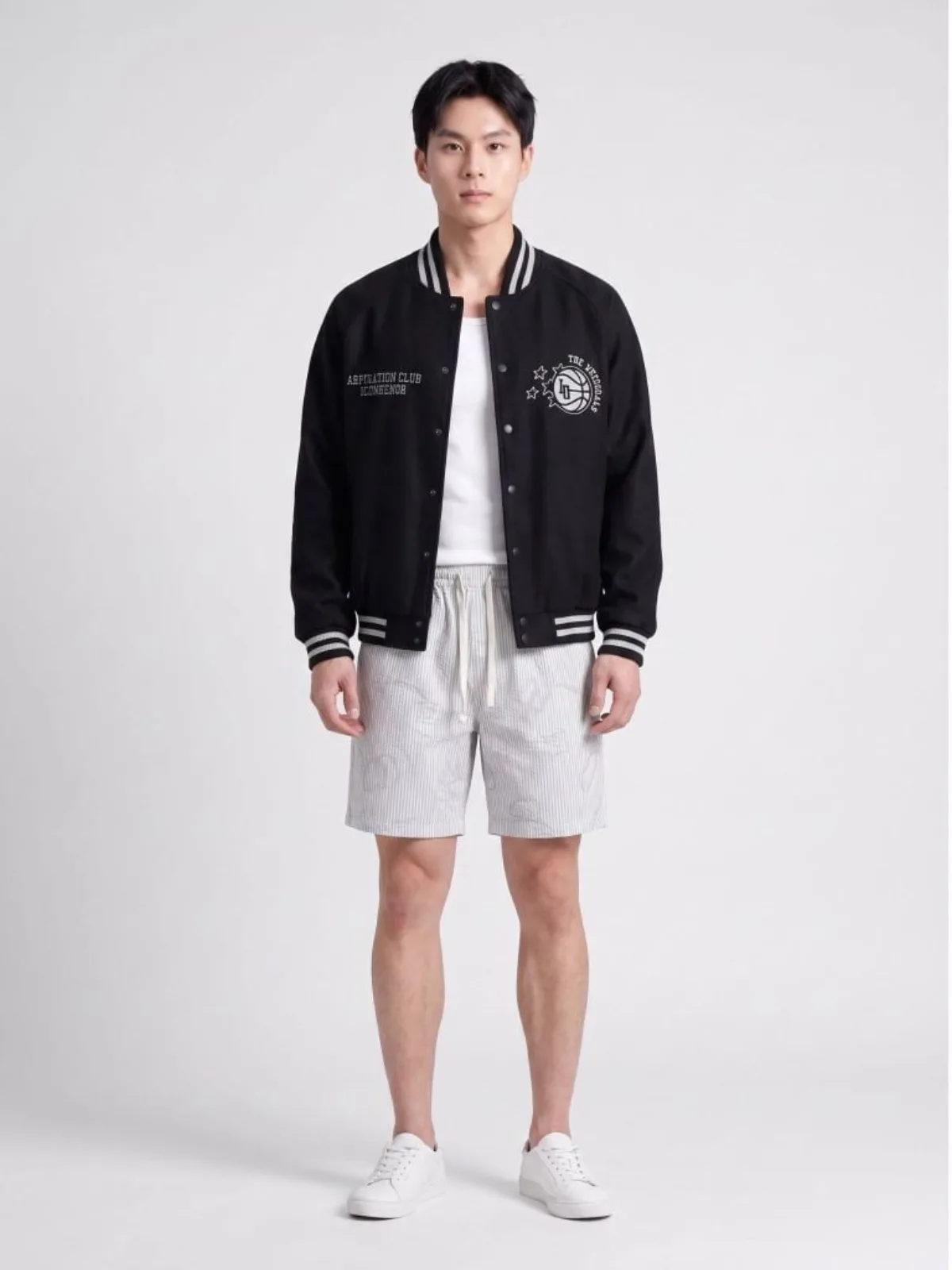 Áo Khoác Bomber Nam ICONDENIM Allstar Form Regular AKID0247