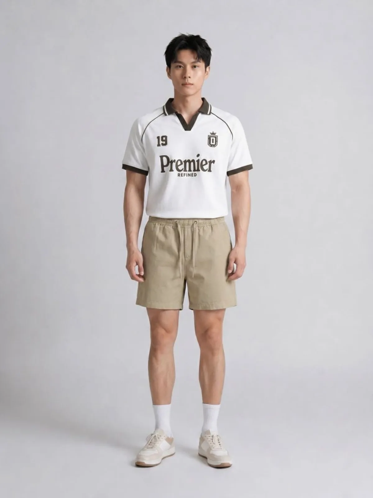 Quần Short Kaki Nam ICONDENIM Scisp Form Regular QSID0305