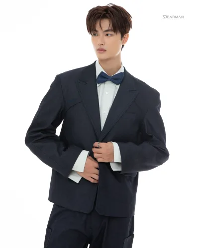 RICKEY BLAZER-DENIM